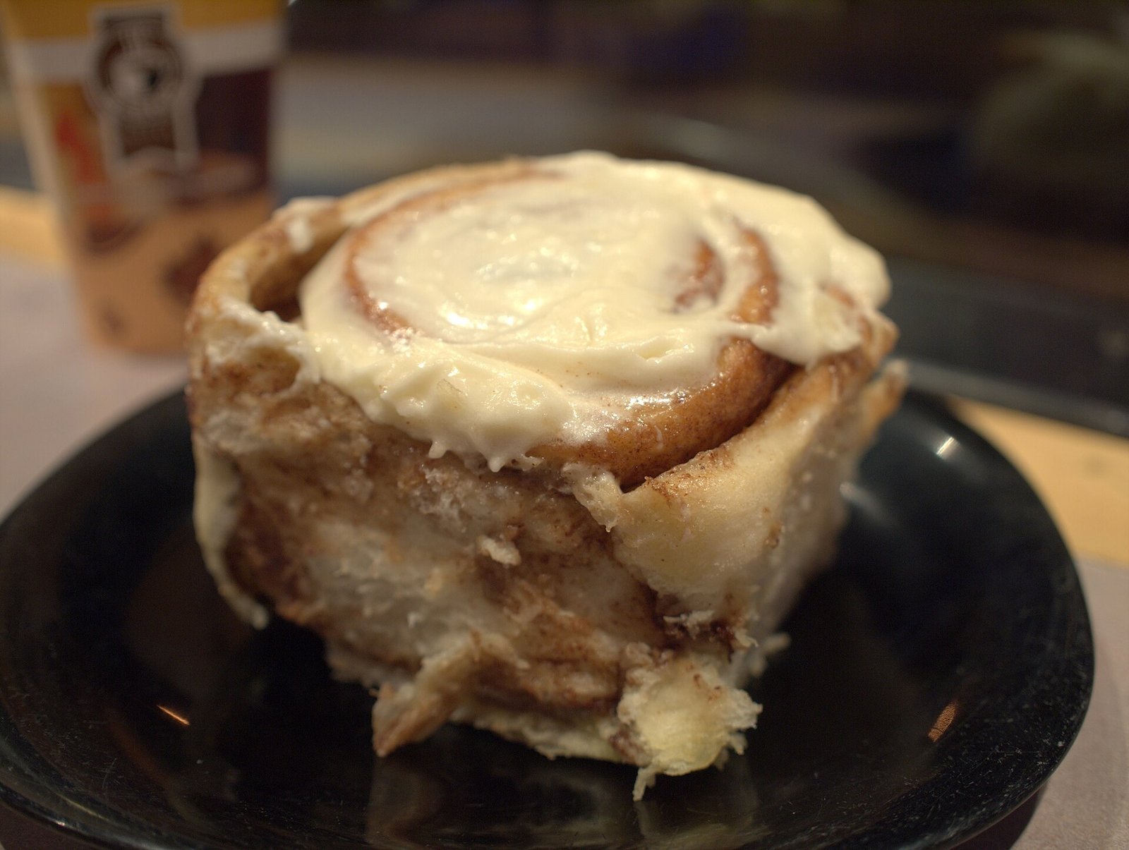 Cinnamon roll dough ingredients flour milk butter egg laid out