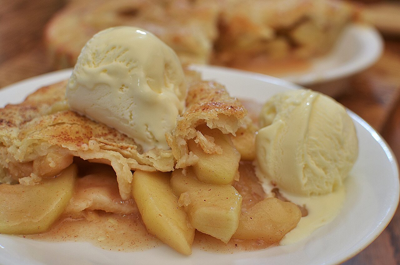 Individual portions served a la mode, just like this classic
