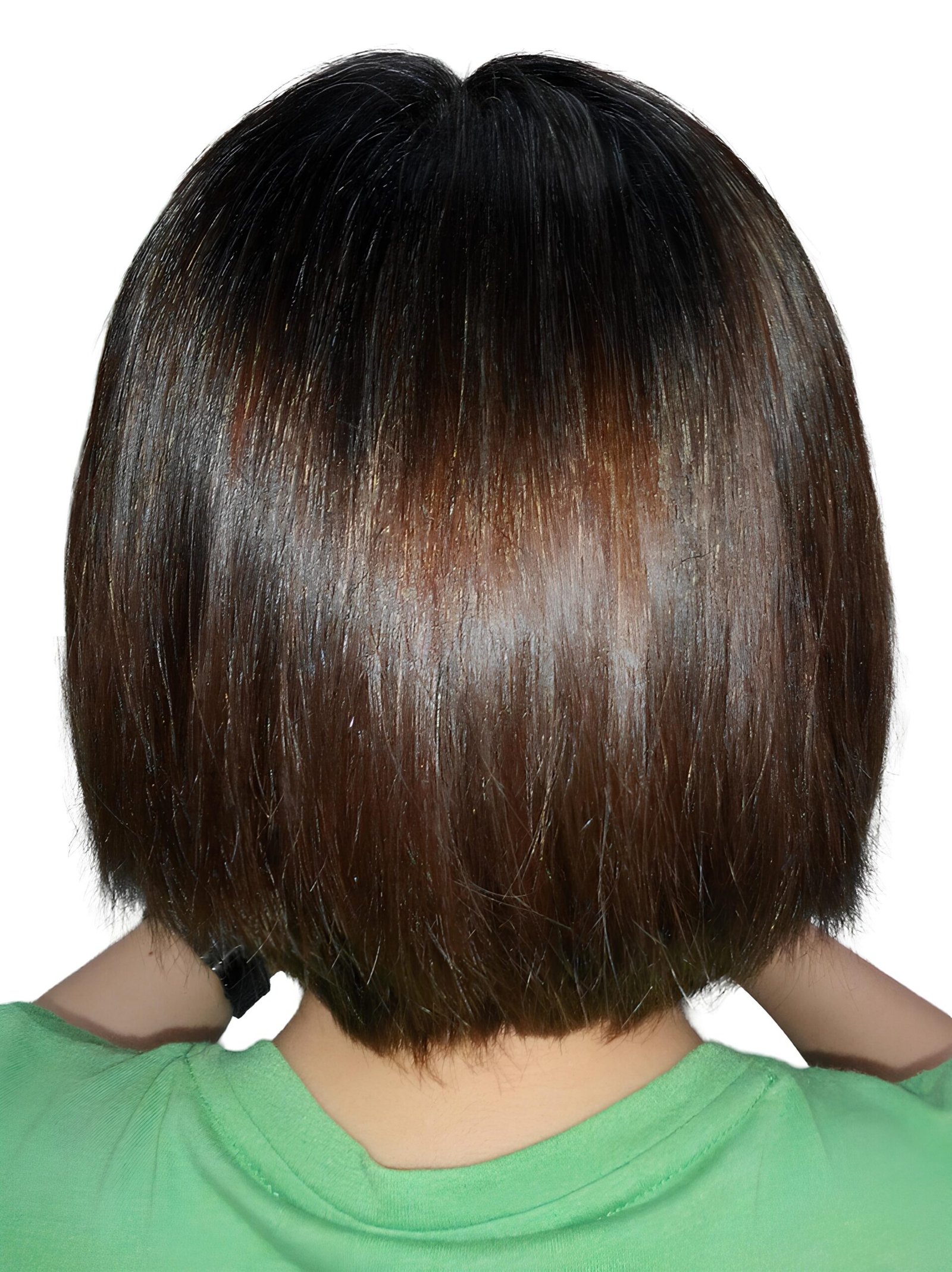 Ash brown hair with cool lived-in dimension