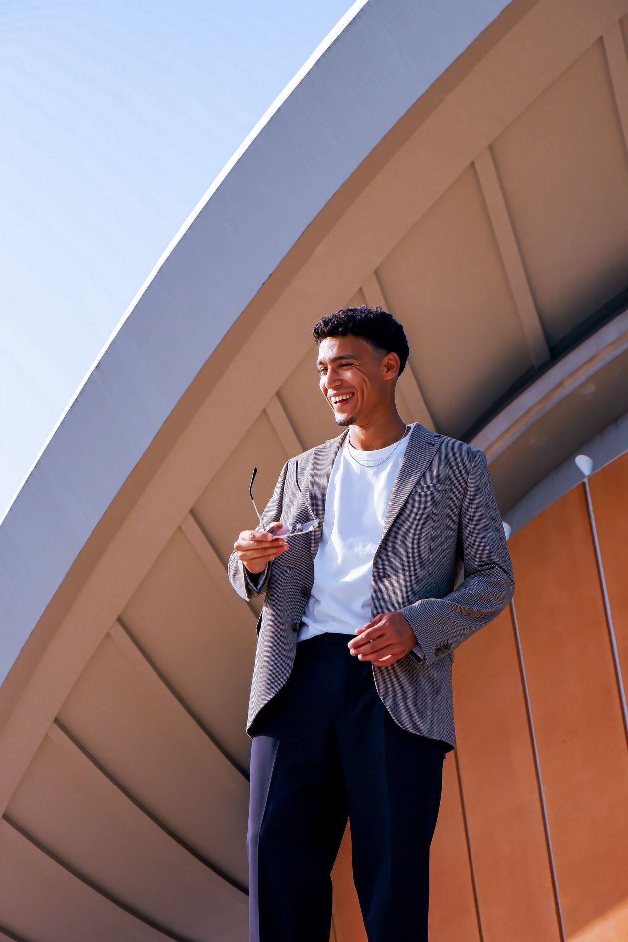 Classic Oversized Blazer and Trousers example for Oversized suits ideas