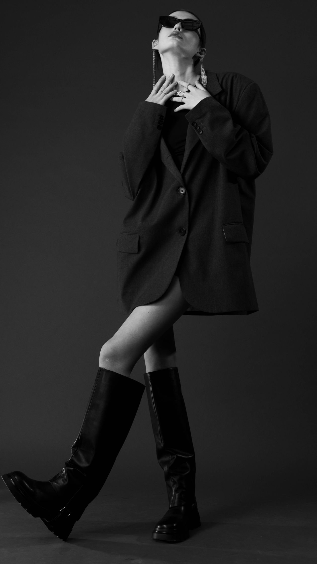 Oversized Suit in Bold Colour example for Oversized suits ideas