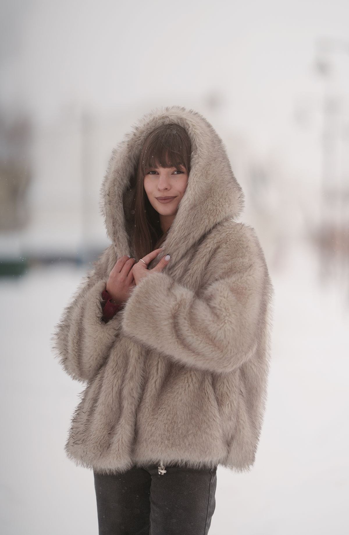 Caring for faux fur and shearling coats