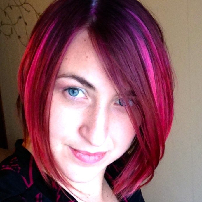 dark pink peekaboo hair ideas — What Is Peekaboo Hair Color, Exactly?