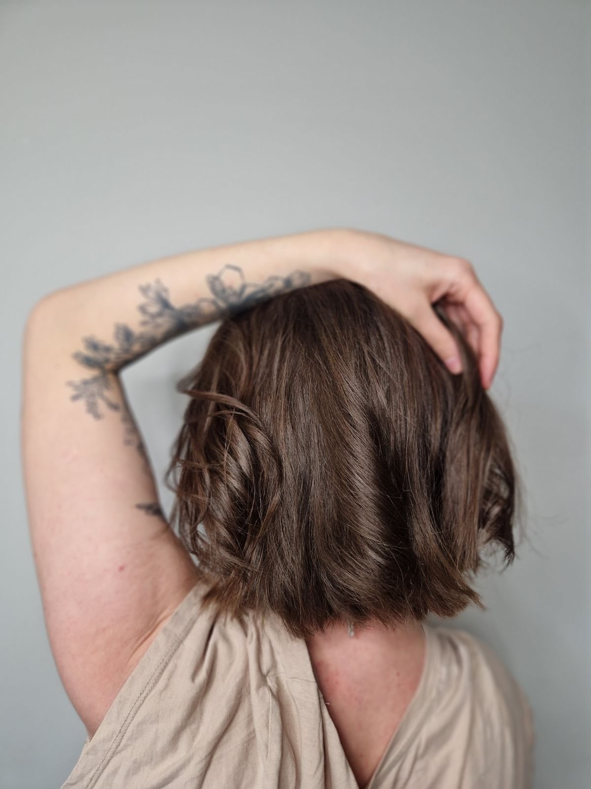 Wavy Asymmetrical Lob for Asymmetrical lob haircut ideas