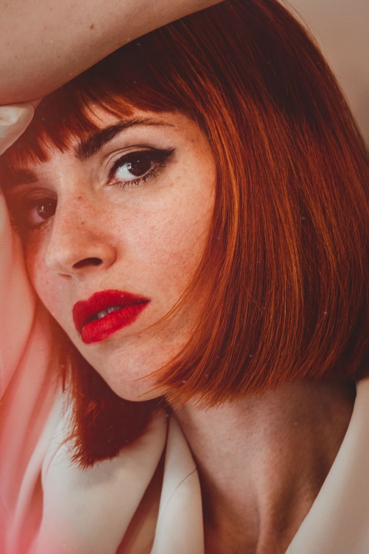 Asymmetrical Lob with Bangs for Asymmetrical lob haircut ideas