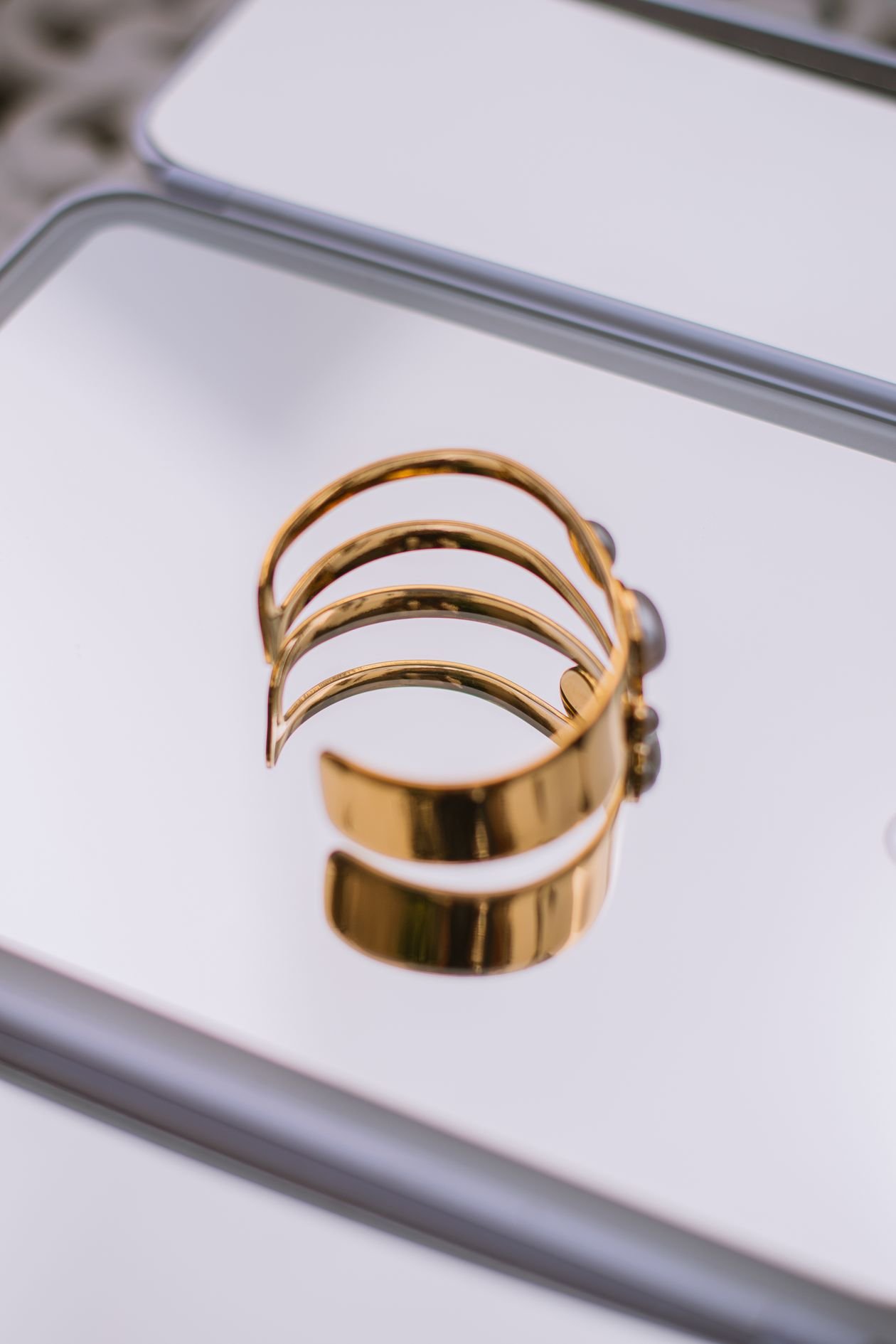 Gold Cuff for Workwear example for Gold cuff bracelets ideas