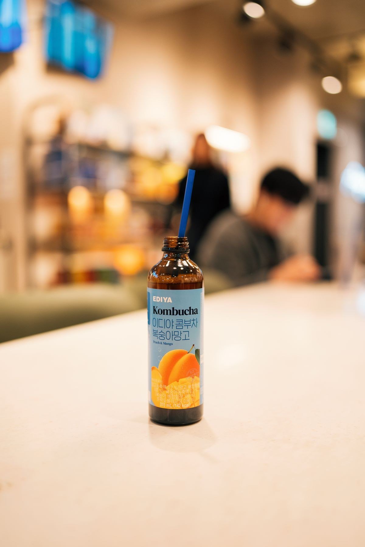 Strong kombucha vinegar from a SCOBY hotel in a spray bottle for cleaning