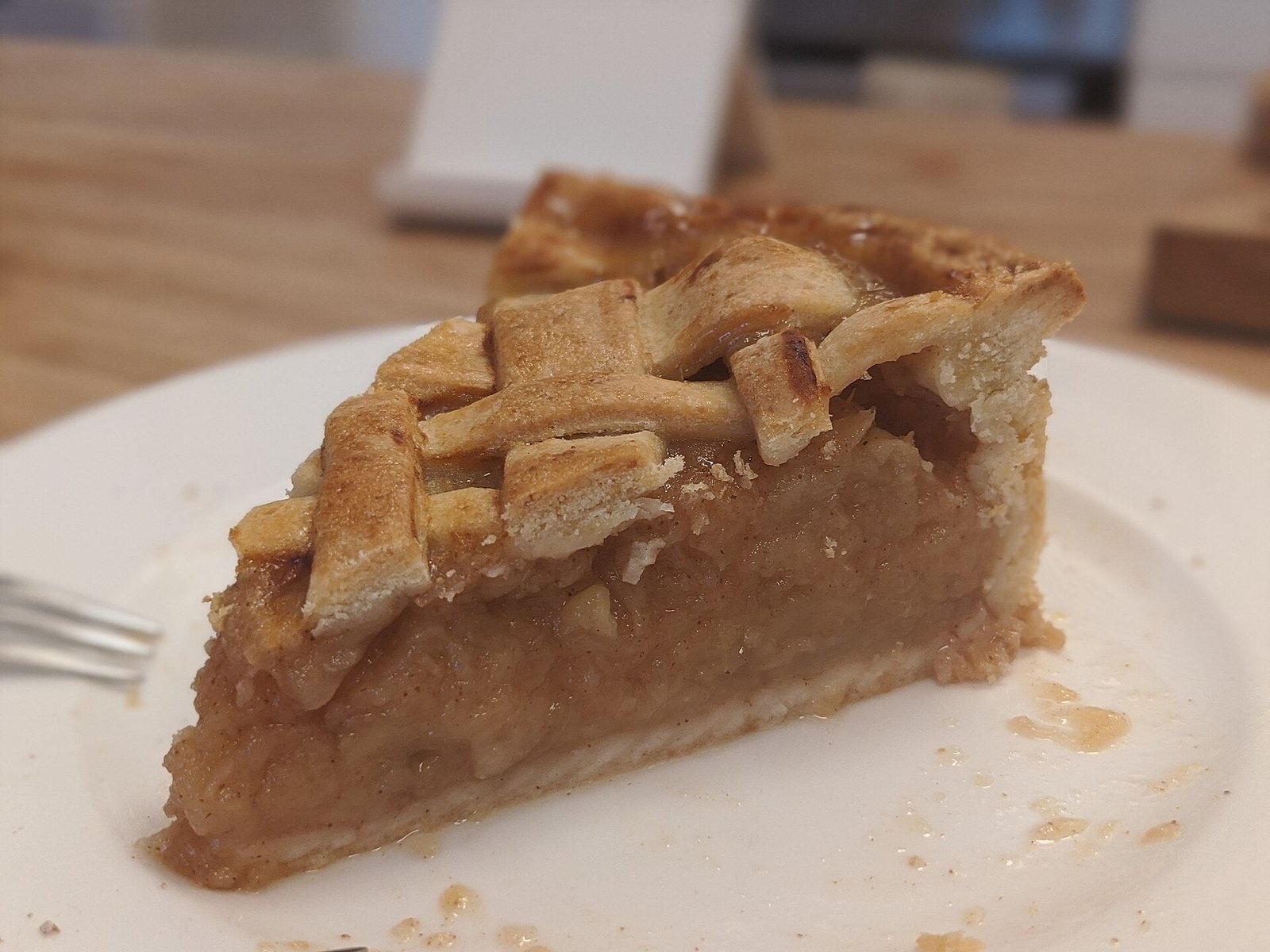 frozen unbaked caramel apple pie ready for the oven