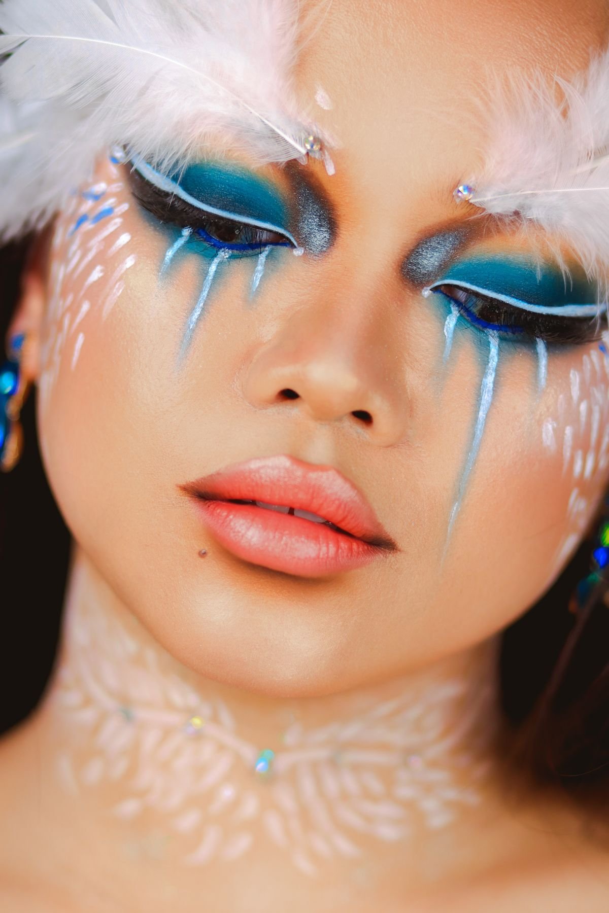 Watercolour Wash Makeup for Weird makeup looks ideas