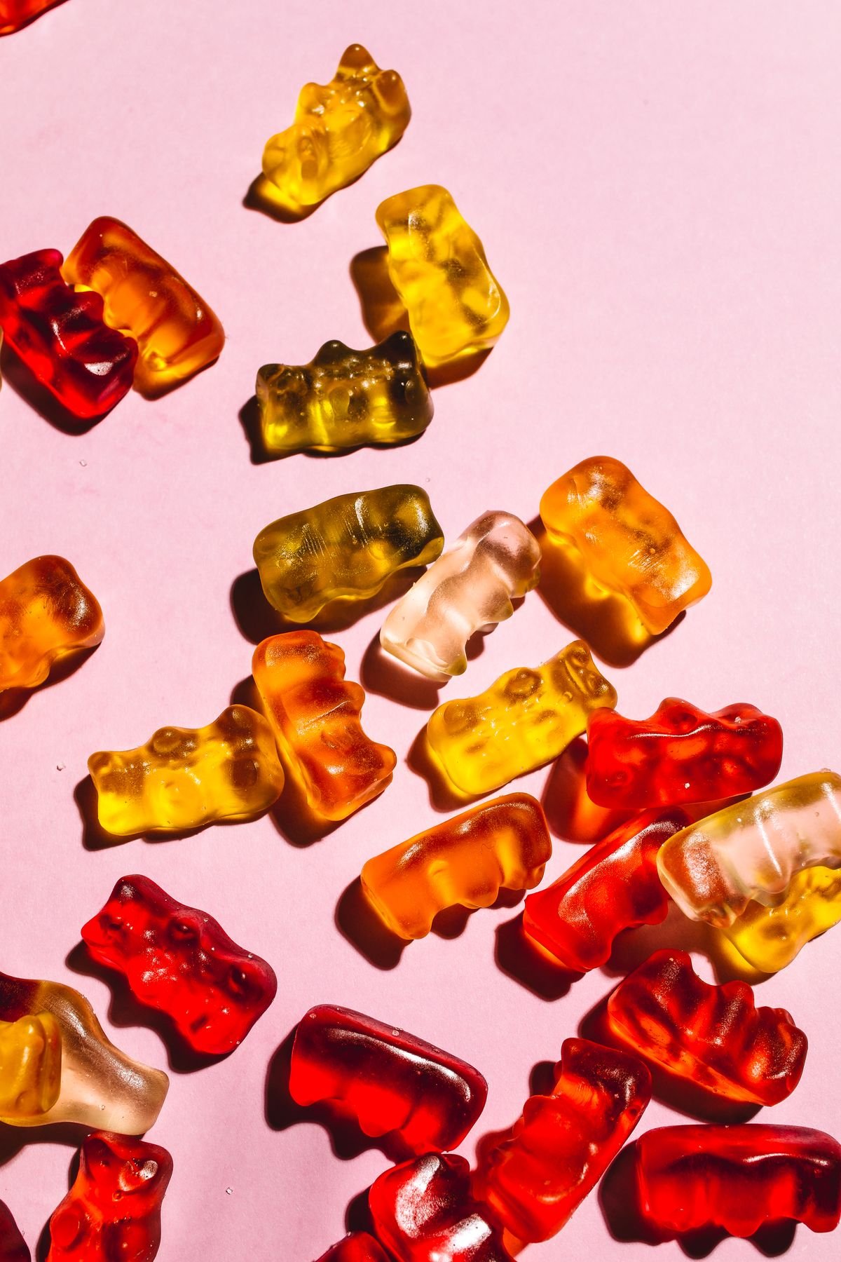 Gummy Bear Nail Art for Gummy bears aesthetic ideas