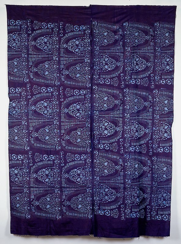 adire fabric fall decor ideas — Adire Table Runners and Fall Tablescapes