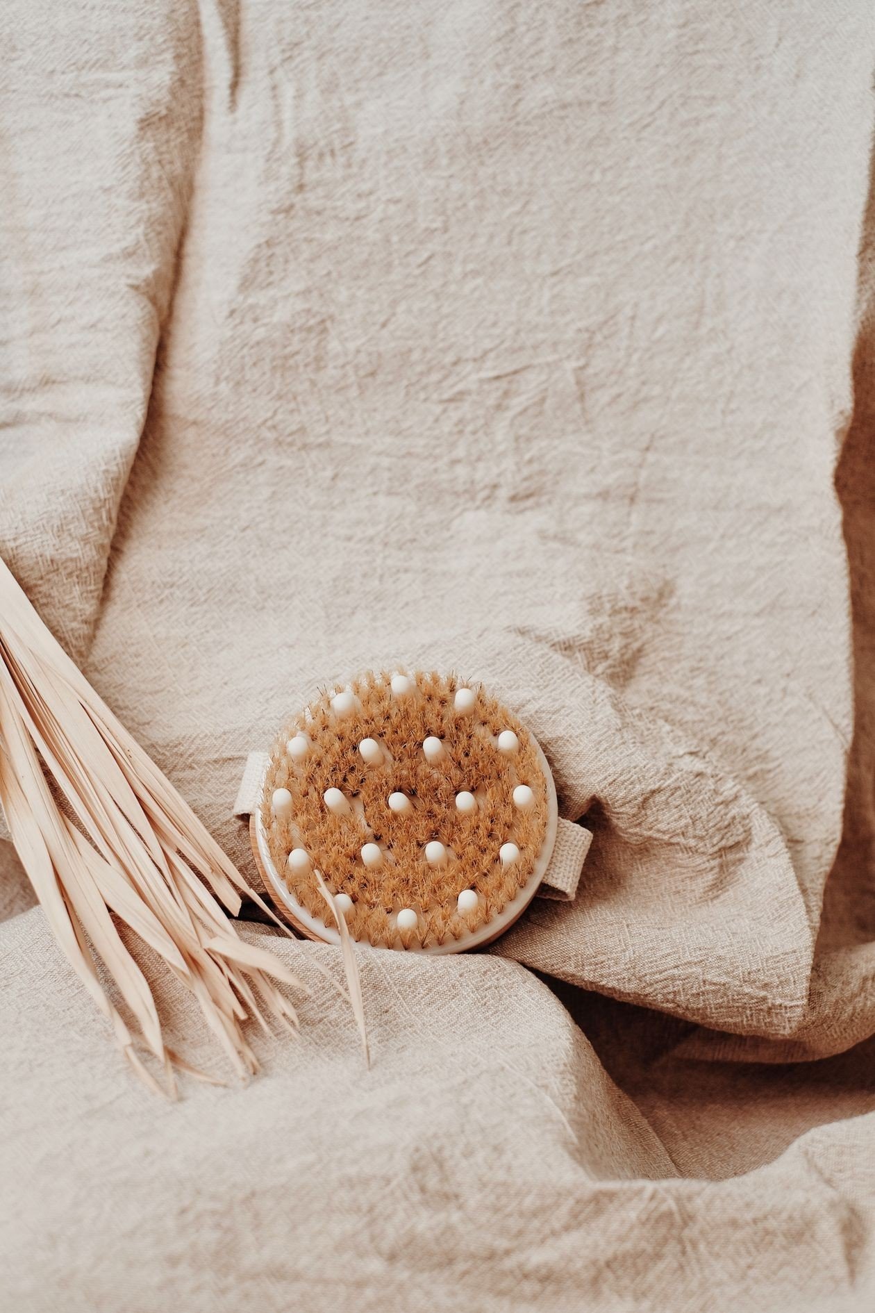 Dry brushing routine ideas idea: Dry Brushing the Torso and Back