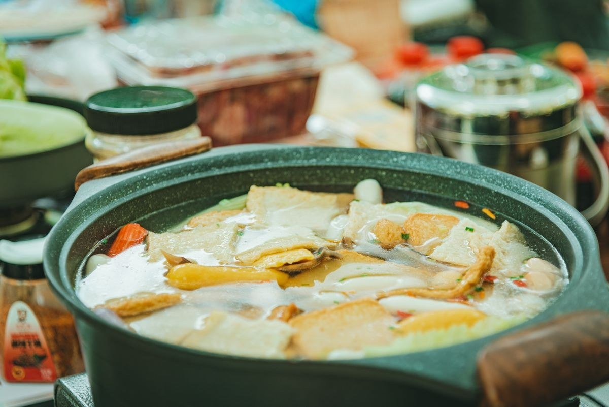 Kid-friendly bowl of golumpki soup with mild flavors