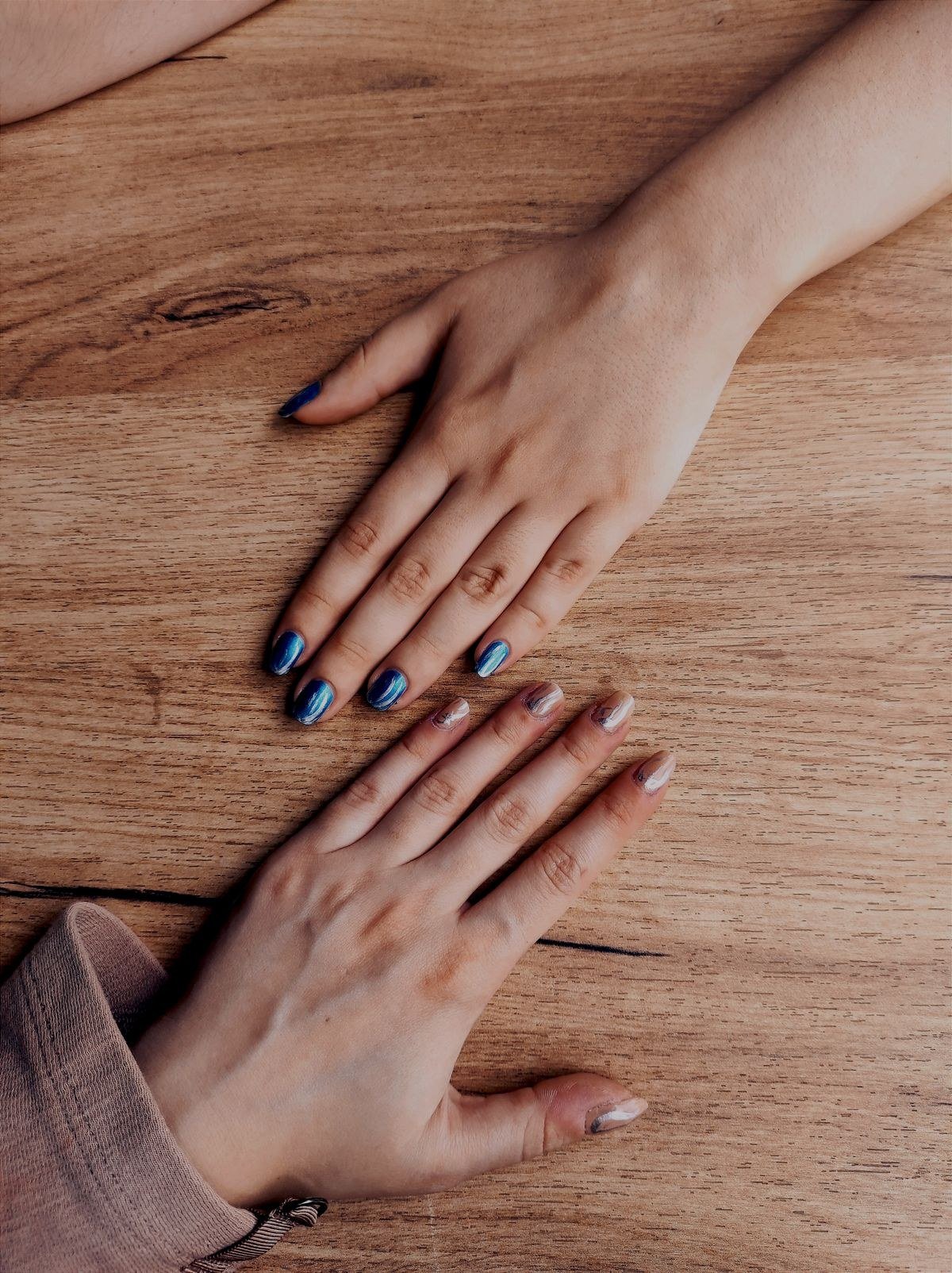 DIY Icy Blue Chrome at Home - icy blue chrome nails ideas inspiration