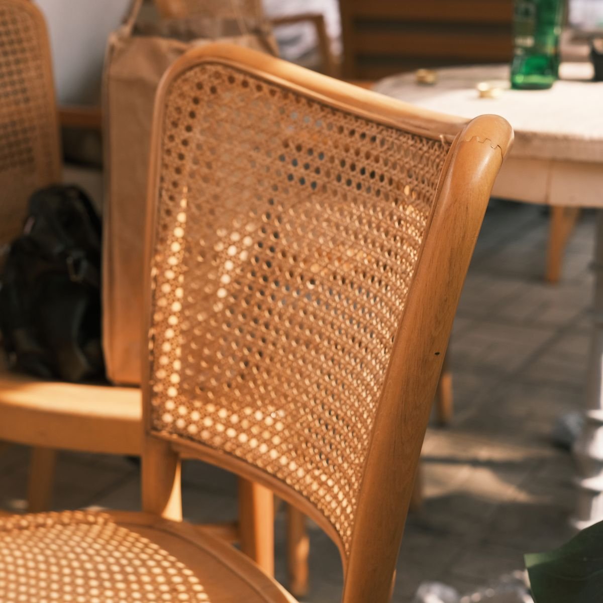 Natural Rattan Chair Styling for Rattan accent chair ideas