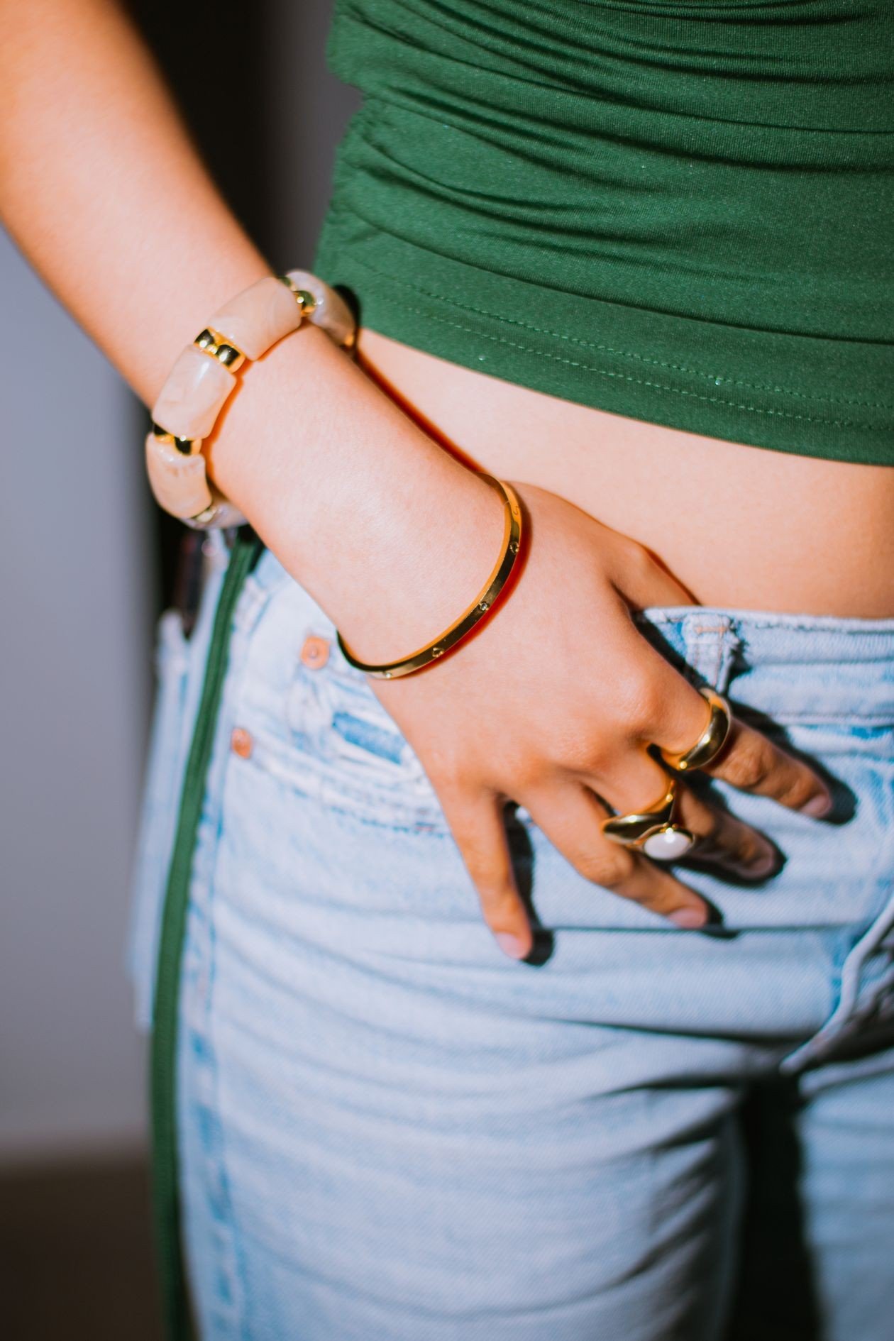 Jade accessories ideas idea: Mixing Jade With Gold and Silver
