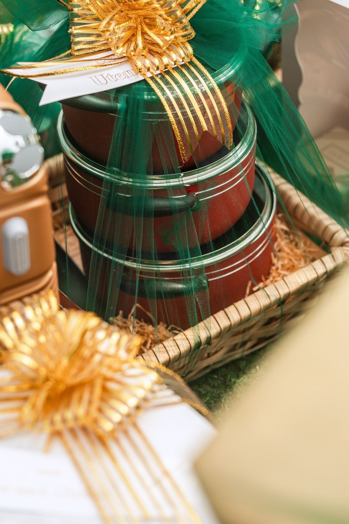 New parents Christmas gift basket