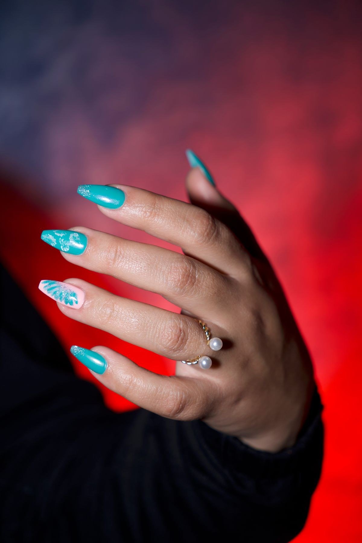 Fix Chips and Wear at Home - icy blue chrome nails ideas inspiration