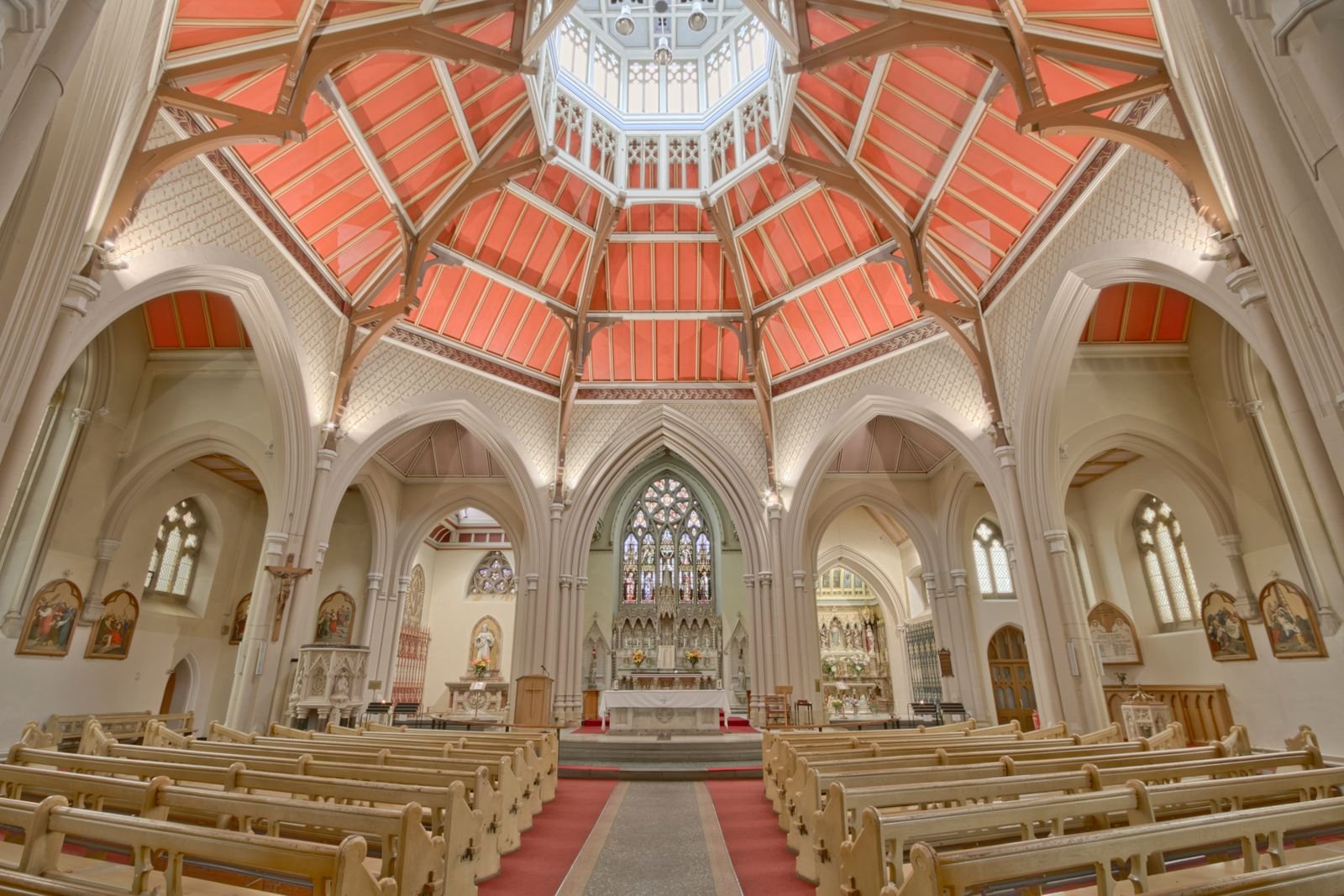 Historic venue interior with character for a jazz wedding ceremony